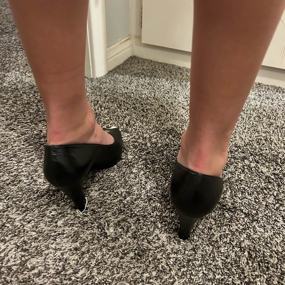 Chanel peep toe high heel leather is like butter size 38 - Picture 4 of 10